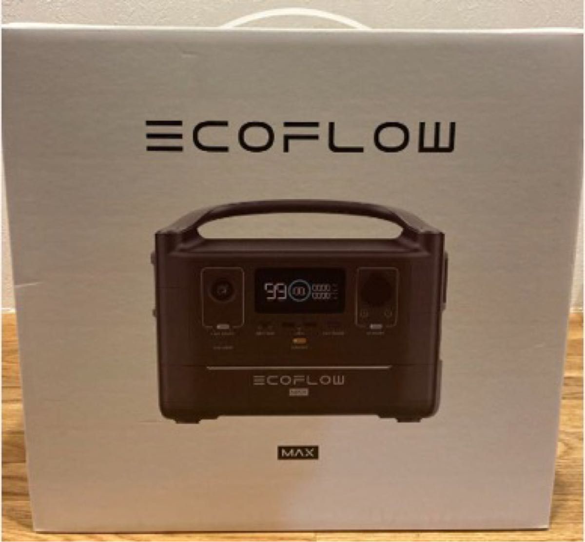 未使用に近い】エコフロー ポータブル電源 RIVER Max バッテリー 未使用に近い】エコフロー ポータブル電源 RIVER Max バッテリー