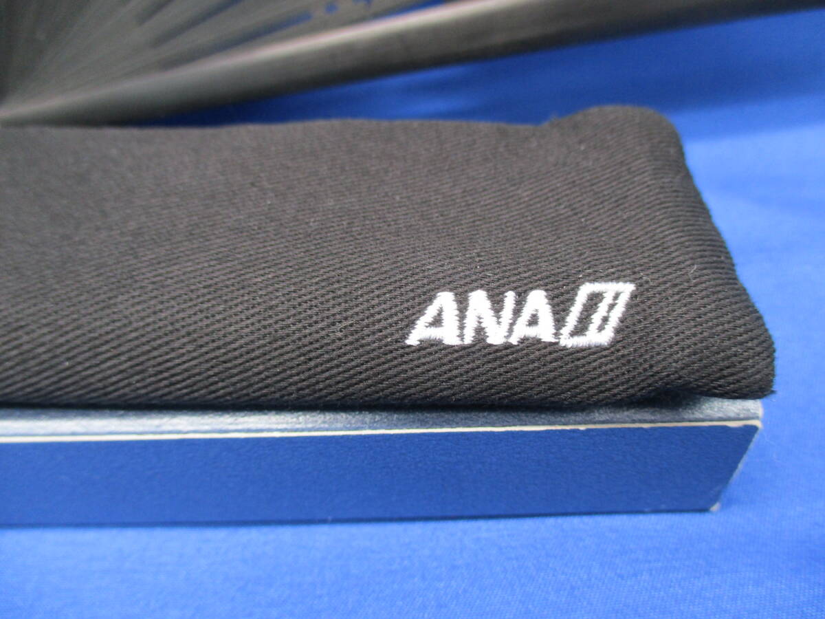 【7065】★未使用★ ANA 機内販売 扇子 カバー付き 箱入り 和装小物の画像2