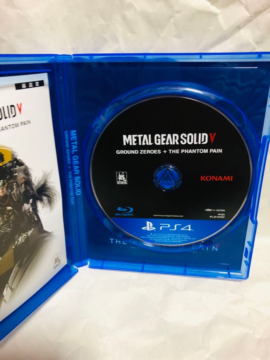PS4 メタルギアソリッド 5 グラウンドゼロズ　ファントムペイン　GMS GZ TPP METAL GEAR SOLID  V