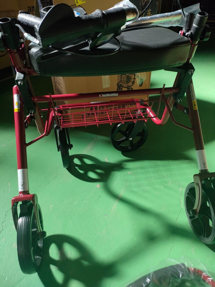 0605/1405 коляска для пожилых сиденье .. легкий модный крепкий тормоз имеется пожилые люди предназначенный покупка Cart приспособление для ходьбы * включение в покупку не возможно 