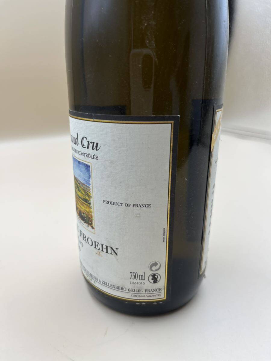 【未開栓】Alsace Grand Cru GRAND CRU FROEHN MUSCAT 2015 ワイン 750ml_画像5