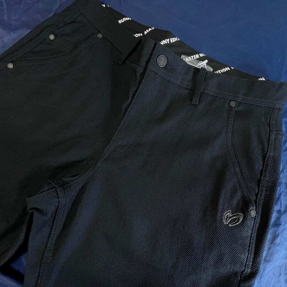  new arrival genuine article new goods 41048177 PEARLY GATES Pearly Gates master ba knee 5( size L) super popular honeycomb do Be stretch pants beautiful Silhouette 