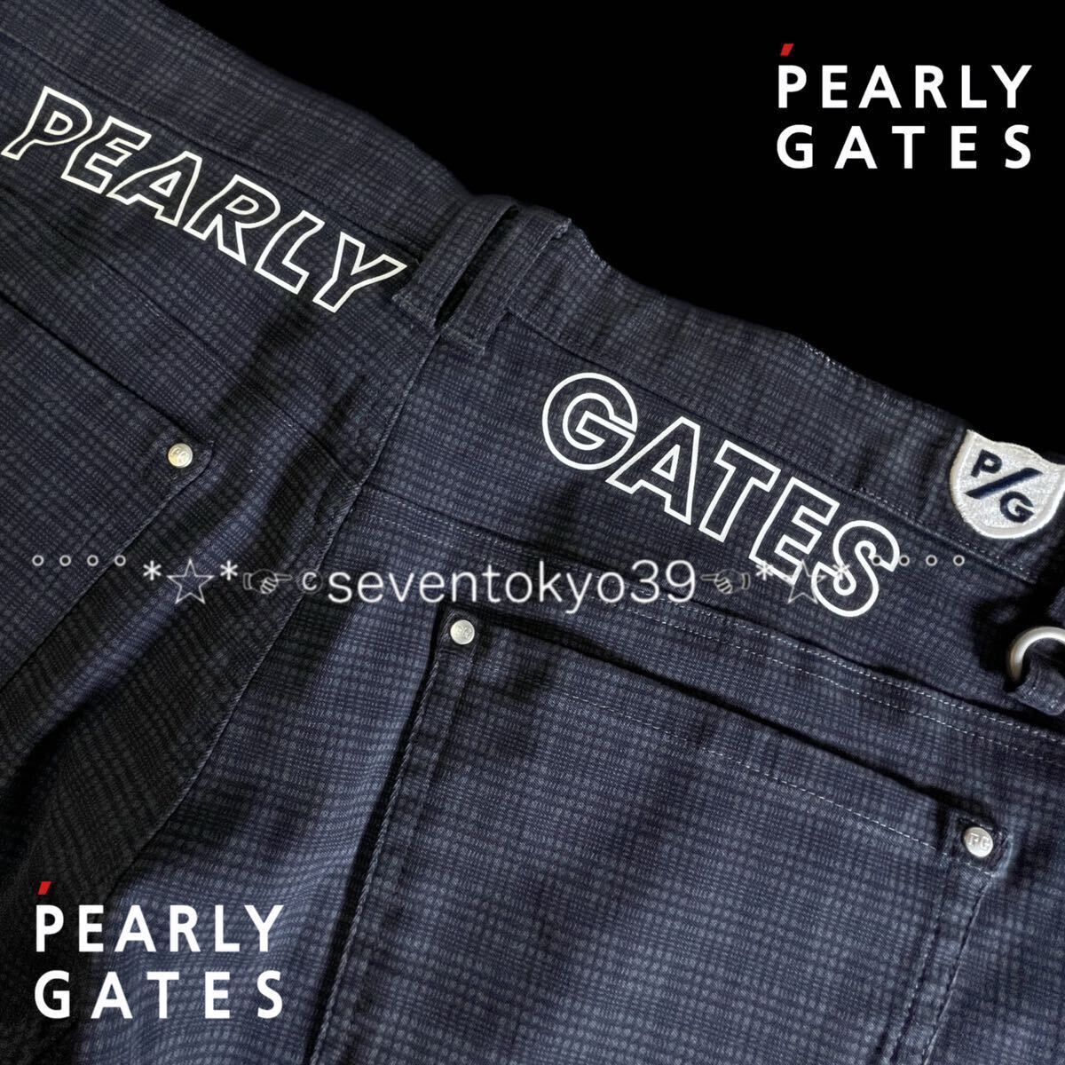  new arrival genuine article new goods 41087185 PEARLY GATES Pearly Gates /5(L) super popular Toriko chin pants Newtype power type stretch Silhouette guarantee .