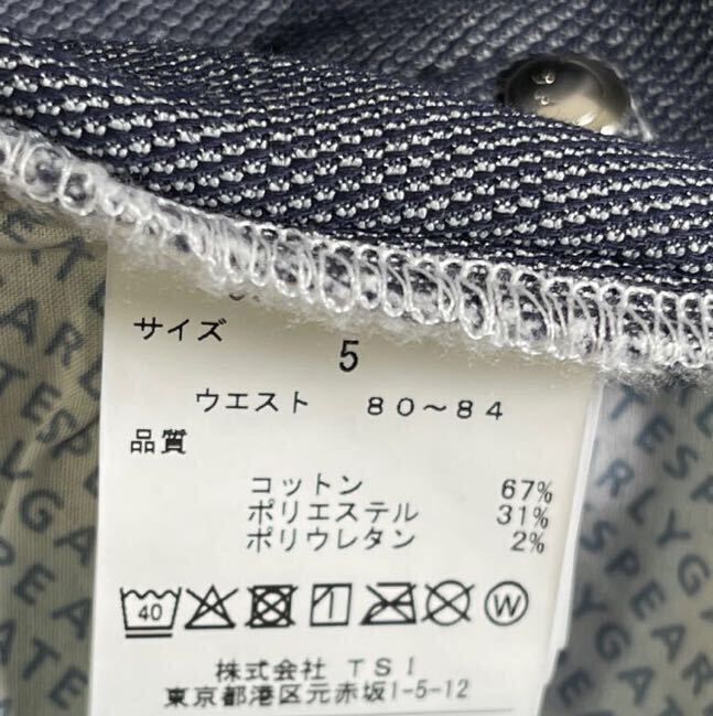  new arrival genuine article new goods 40901205 PEARLY GATES Pearly Gates /5( size L) super popular stretch dot do Be pants ventilation . aqueous Sara Sara 
