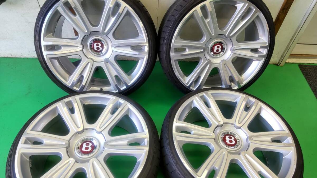  Bentley Continental GT original aluminium 245/30R21 255/30R21 tire set 
