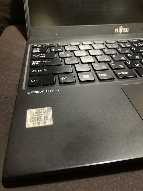 【ジャンク】lifeBook　U9310/E　富士通　第10世代cpu　Corei5_画像4