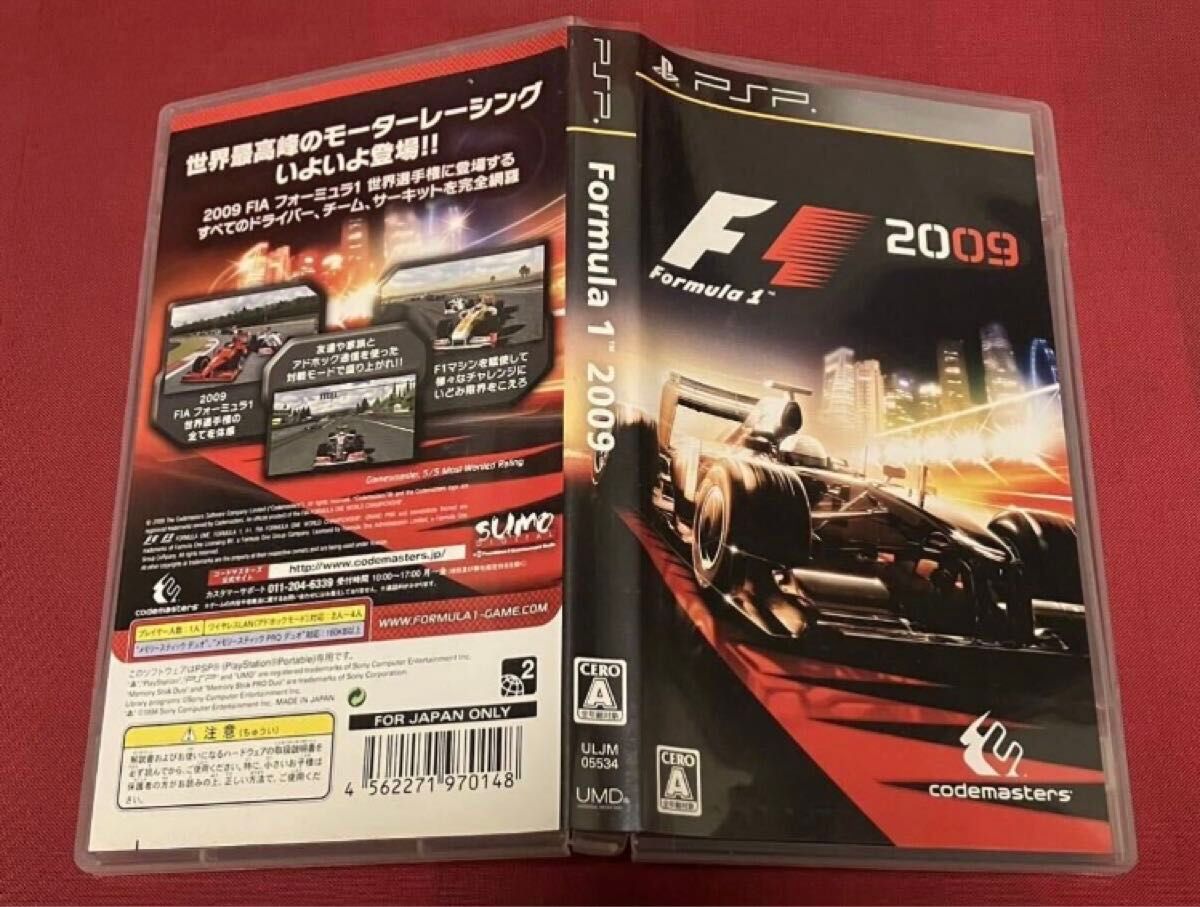 【PSP】 F1 2009 Formula 1 フォーミュラワン