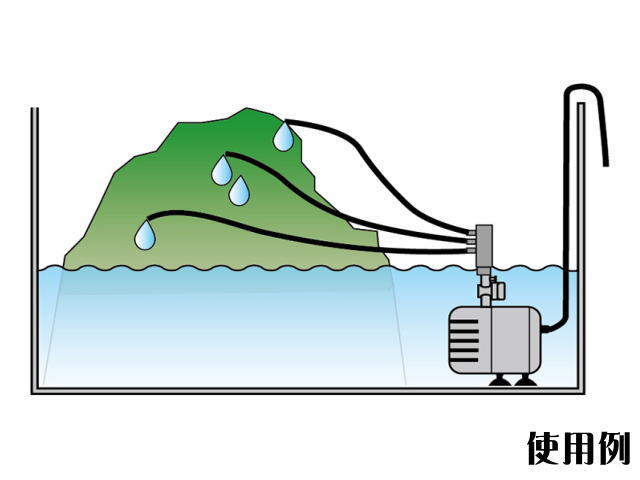 【レターパック発送】カミハタ リオプラス テラリウム用接続パーツ　水中ポンプ接続 爬虫類用 淡水魚用　管理LP3_画像4