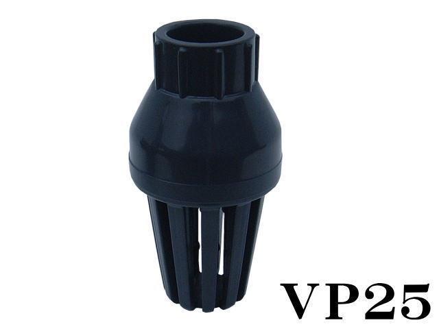  PVC tube for socket type foot valve(bulb) VP25 control 60