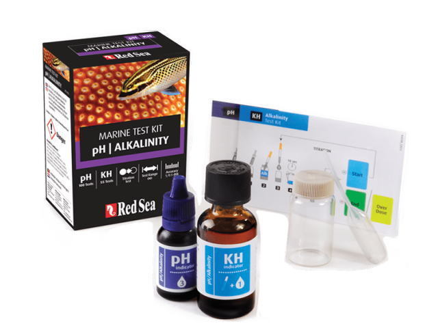 [. obtained commodity ] red si- marine test kit PH/ alkali niti control 60