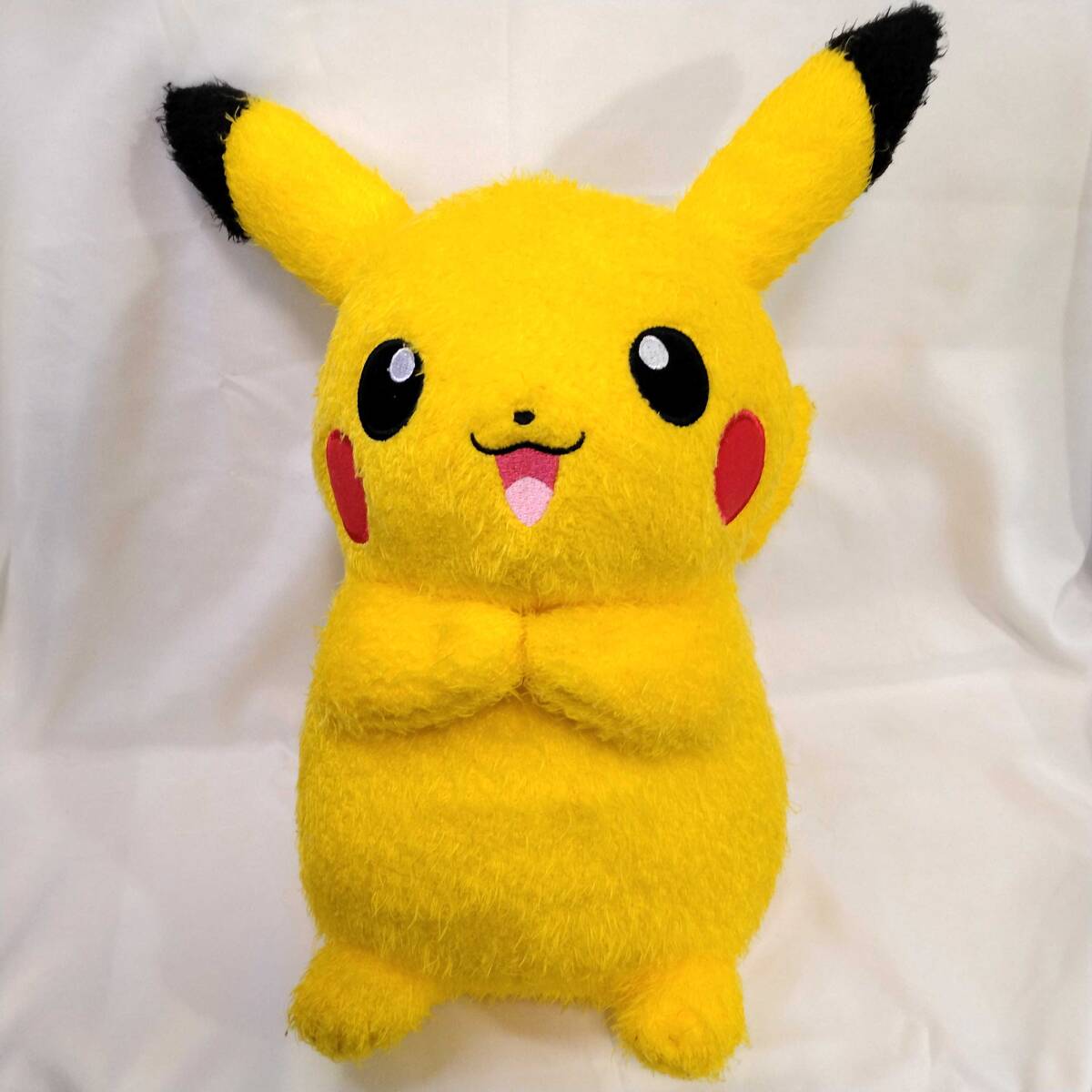 ★ポケモン ピカチュウ ポケだっこでっかいぬいぐるみ バンプレスト 非売品 任天堂 ポケットモンスター Nintendo POKEMON_画像1