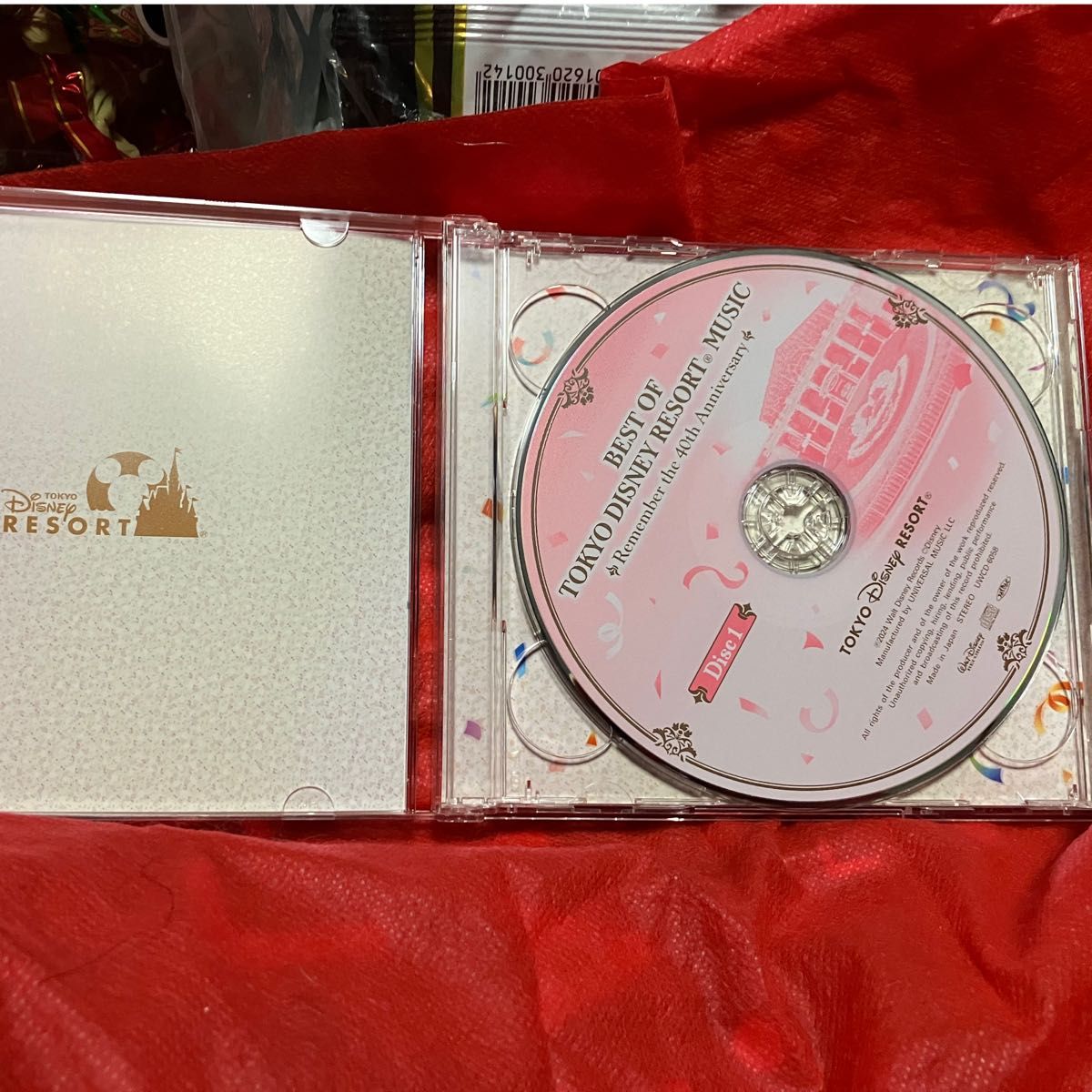 東京ディズニーリゾート 2CD/ベストオブ東京ディズニーリゾート (R) ミュージック リメンバー40thアニバーサリー 
