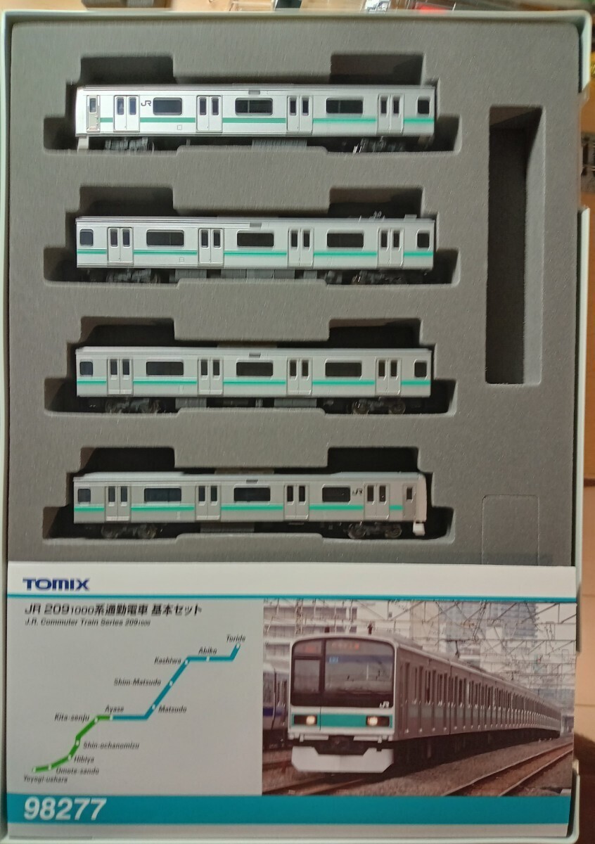 【フル編成・即決】TOMIX トミックス 98277 98278 JR 209系1000番台 通勤電車 基本&増結セット 全10両の画像3