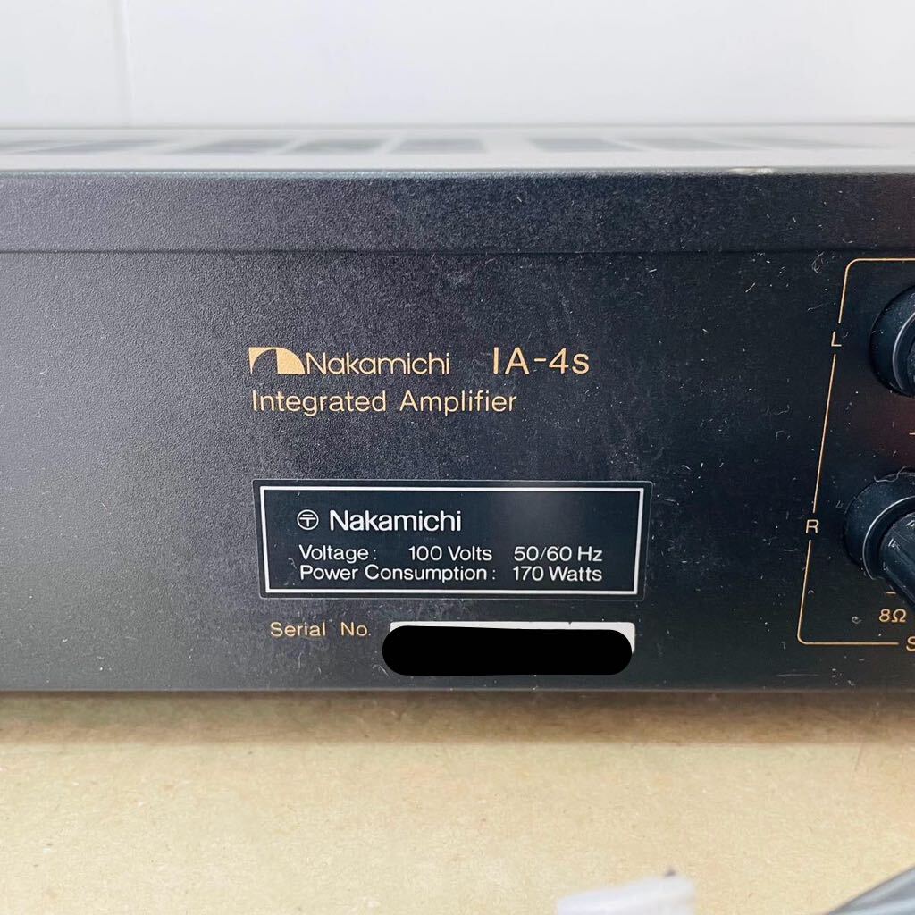 Bibian 比比昂- Nakamichi ナカミチIA-4s インテグレーテッド Bibian 比比昂- Nakamichi ナカミチIA-4s インテグレーテッド