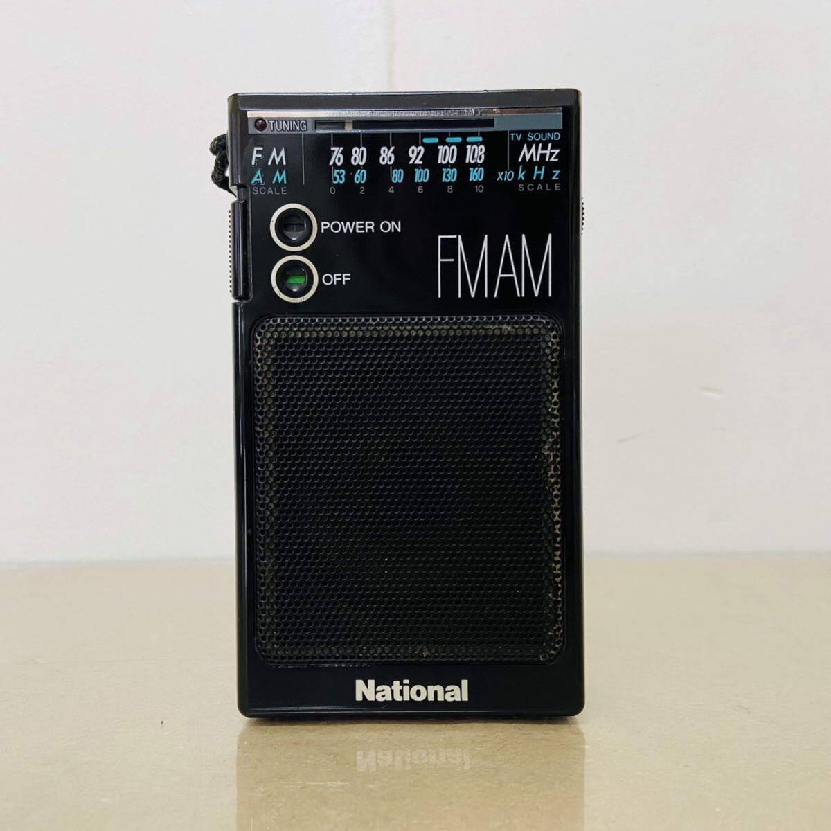 ナショナル  AMFM ラジオ National RF-522 i16350 受信◯ コンパクト発送 の画像1