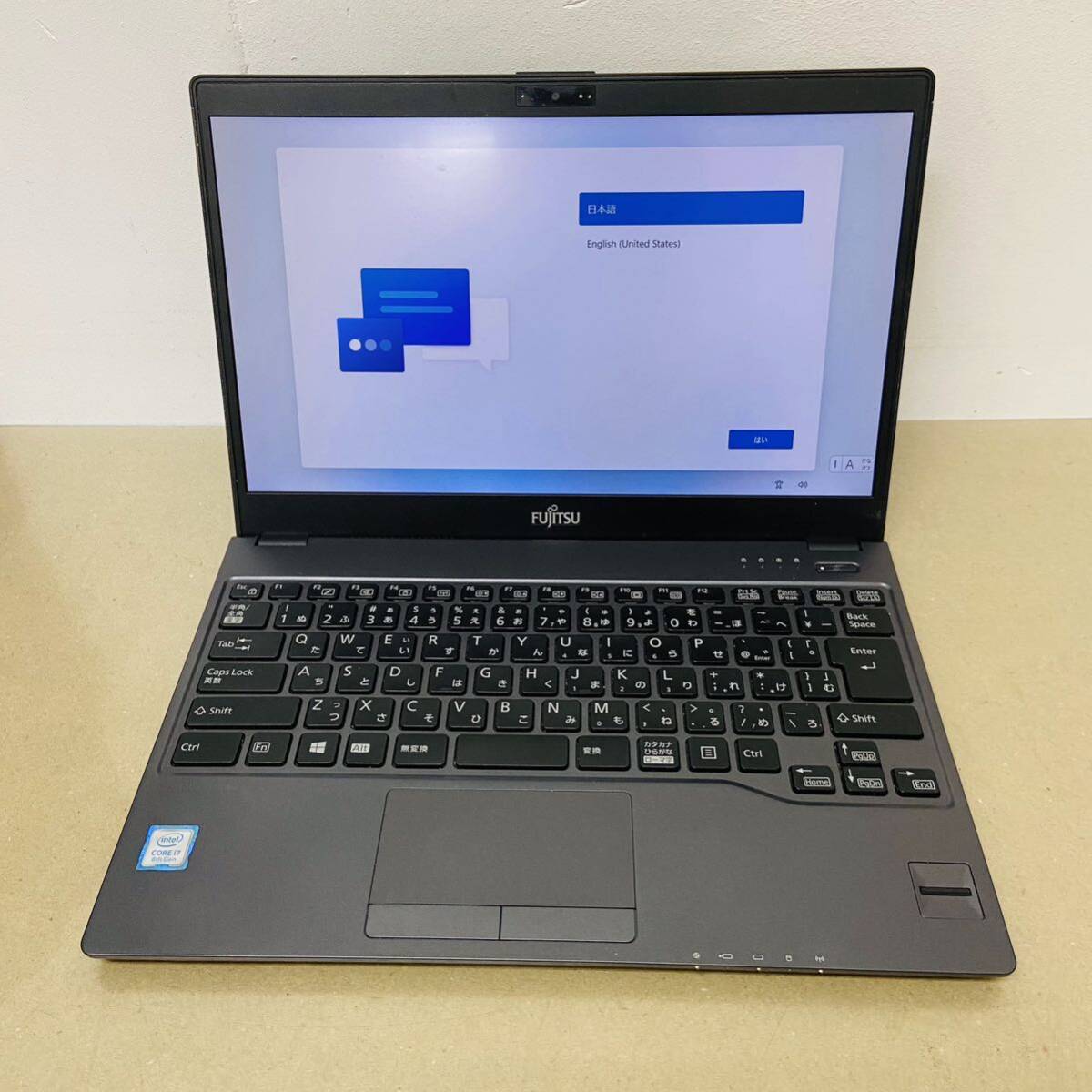 美品　FUJITSU 　FMVU93B3BZ 　 LIFEBOOK UH93/B3　Core　 i7 8550U 　1.80GHz　 8GB　512GB　i17588　100サイズ発送　_画像5