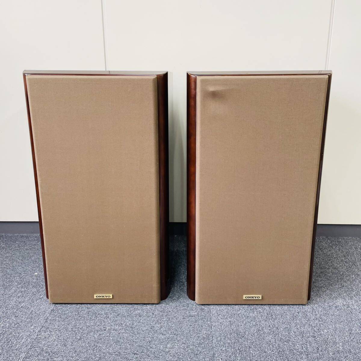 美品 ONKYO MONITOR 2000X 2000シリーズ 3WAYスピーカー ONKYO 2000X  音出し確認済み i17038 180サイズ2個口発送の画像1