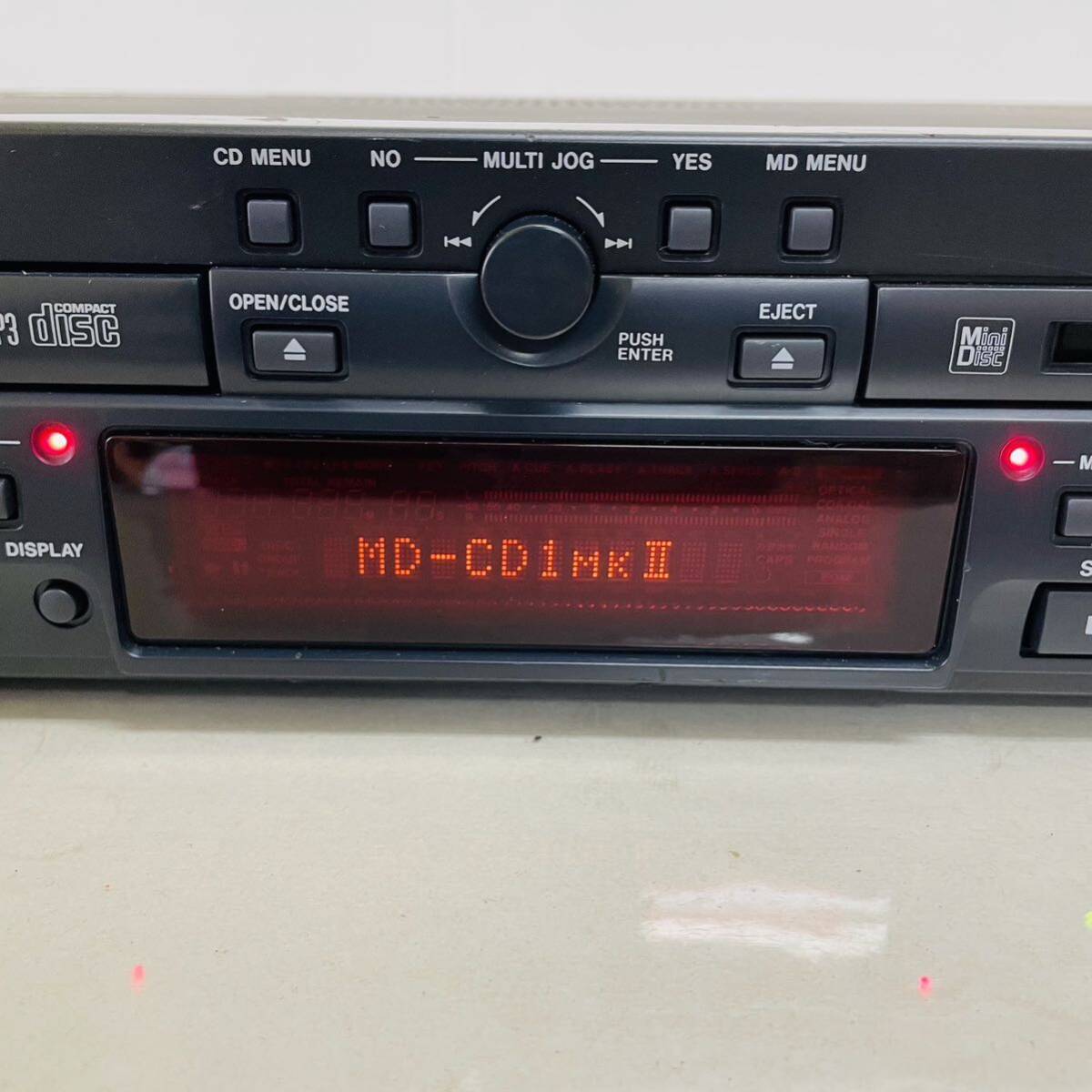 TASCAM　MD-CD1MKⅡ　 業務用CDプレーヤー/MDレコーダー　タスカム　i15806　120サイズ発送　　　_画像4