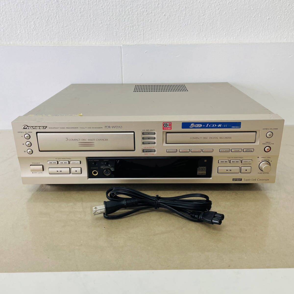Pioneer　PDR-WD70　CDプレーヤー　　i15818　　　140サイズ発送　　_画像6