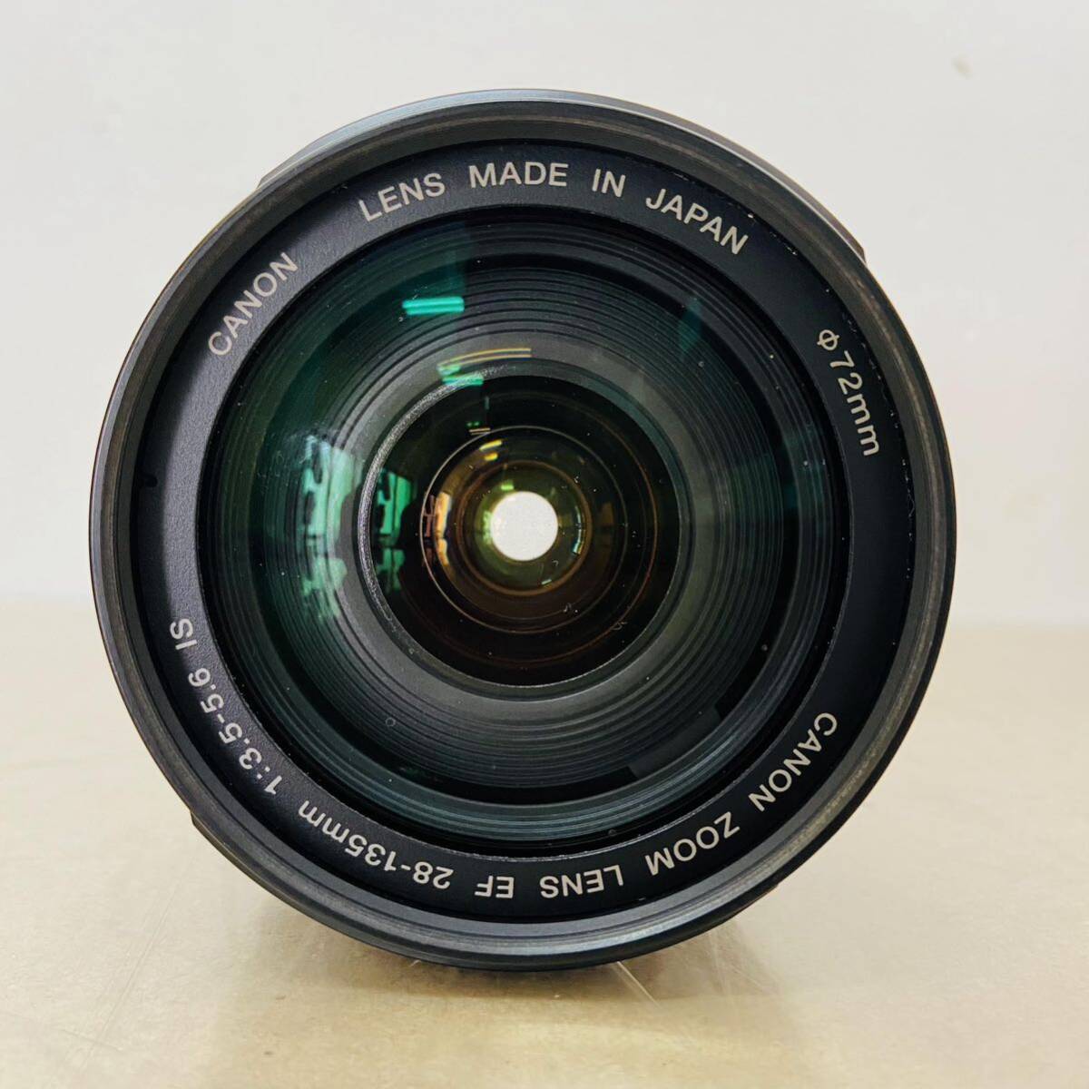 Canon キャノン ZOOM LENS EF 28-135mm 1:3.5-5.6 IS Φ72 ULTRASONIC　i17842 60サイズ発送　_画像3