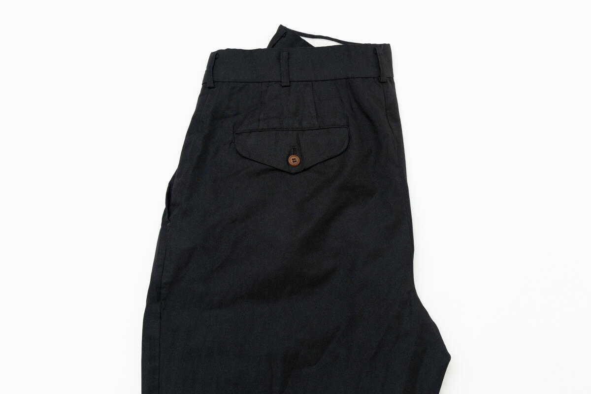 未使用 COMME des GARCONS HOMME PLUS ポリ縮絨 タックパンツ 未使用 COMME des GARCONS HOMME PLUS ポリ縮絨 タックパンツ