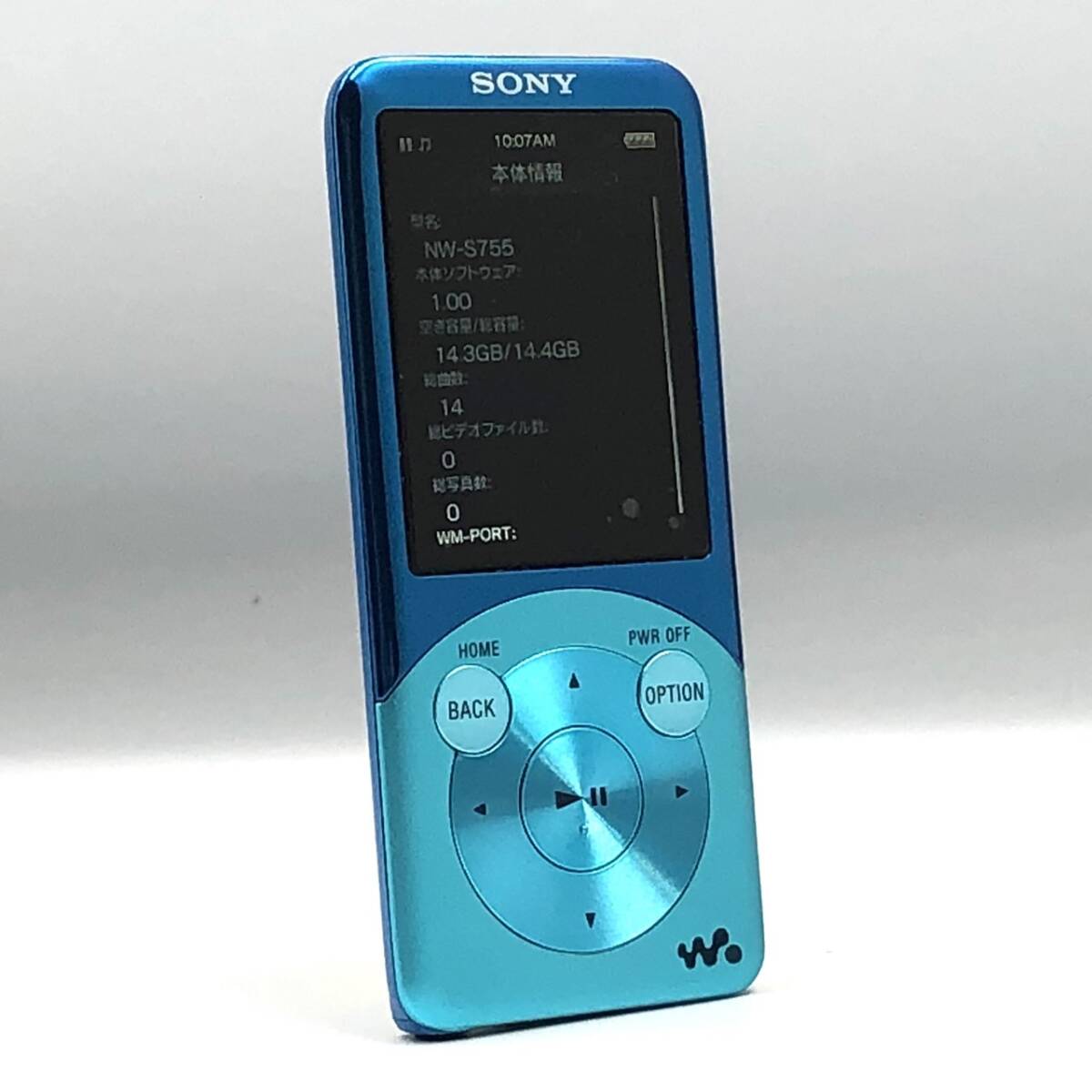 ◆◇外観概ね美品　バッテリー良好！　バックライト△ SONY WALKMAN NW-S755 16GB◇◆_画像2