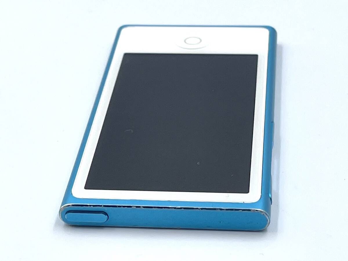 ◆◇外観概ね美品　バッテリー良好！　Apple iPod nano 16GB MD477J A1446 第7世代　ブルー系◇◆_画像5
