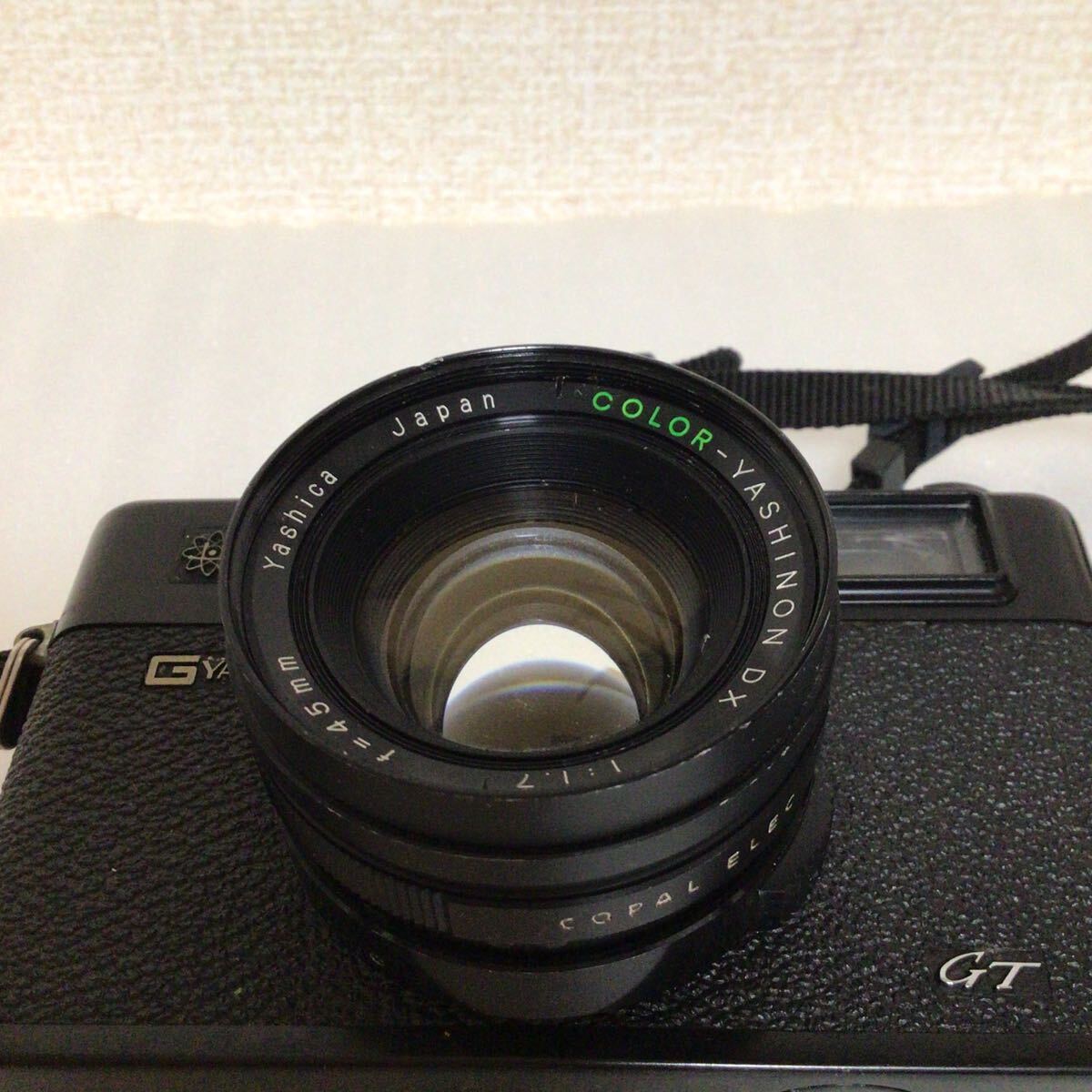 【62】★現状品★カメラ ヤシカ エレクトロ35 YASHICA Electro35 フィルムカメラ レンズ YASHINON DX 1:1.7 45mmの画像6