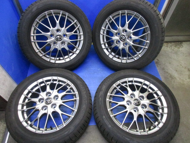 トヨタ 80系 VOXY ヴォクシー NOAH ノア 純正 BBS FORGED (16x6+50 5H/114.3) バリ溝(DUNLOP 　エナセーブRV505) 205/55R16_画像1