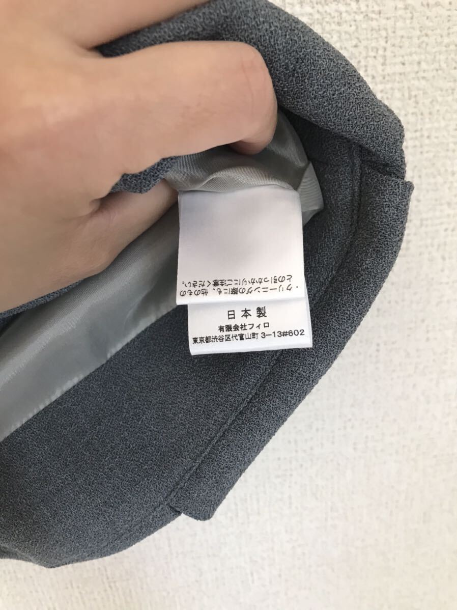 Laula ラウラ ミニスカート スカート プリーツ 未使用 美品 ジャパンブランド グレーの画像6