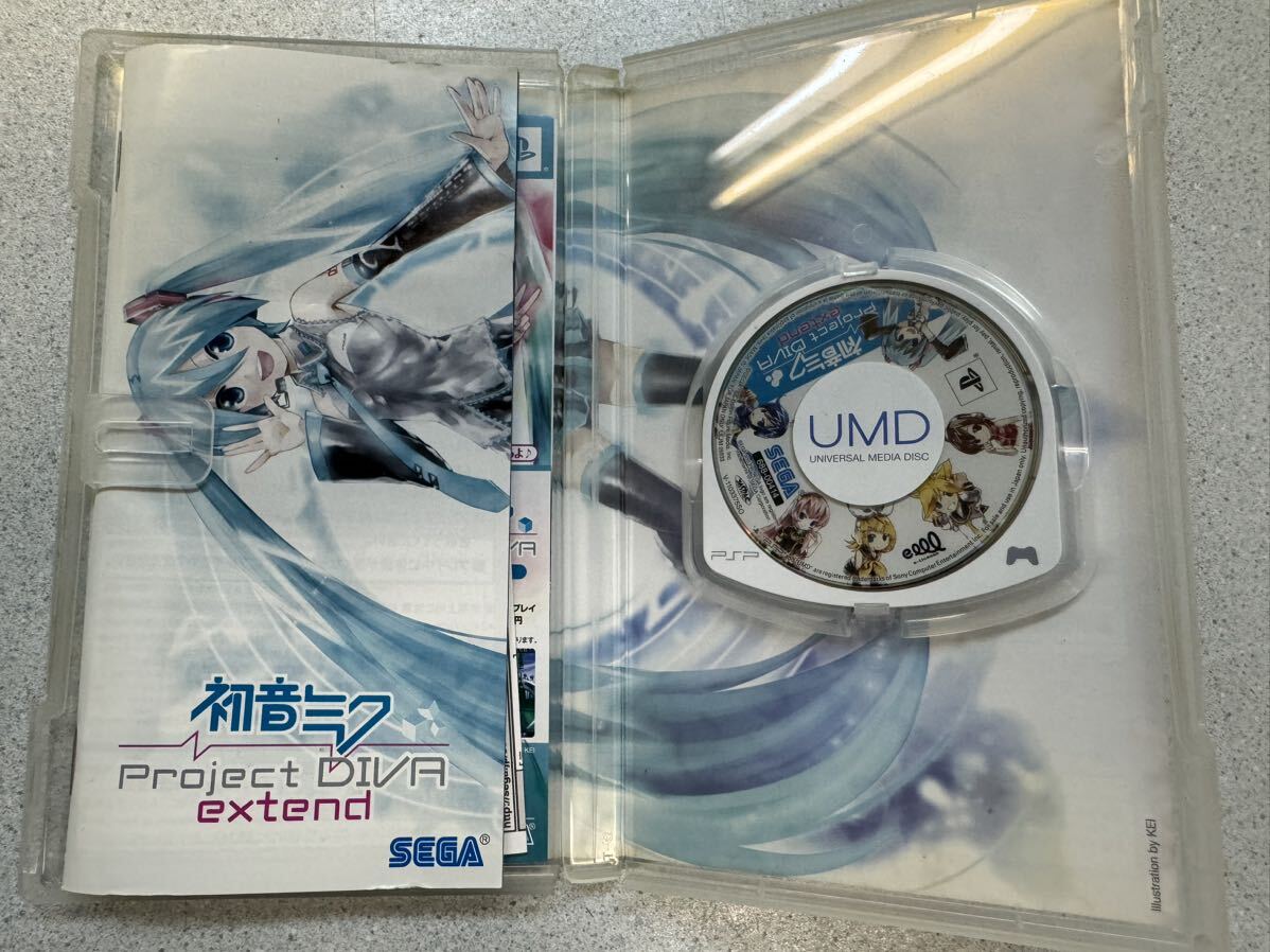 PSP 初音ミク -Project DIVA- extend 【PSPソフト3本まで同梱可能】_画像2