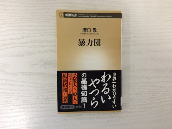 [GY2046] 暴力団 溝口敦 2011年12月10日 13刷 新潮社_画像1