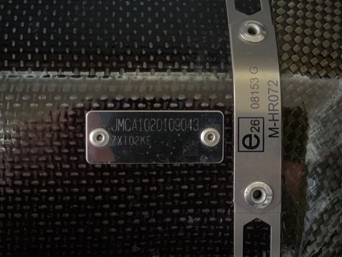 NINJA1000SX アクラポビッチ スリップオンマフラー  AKRAPOVIC サイレンサーの画像6