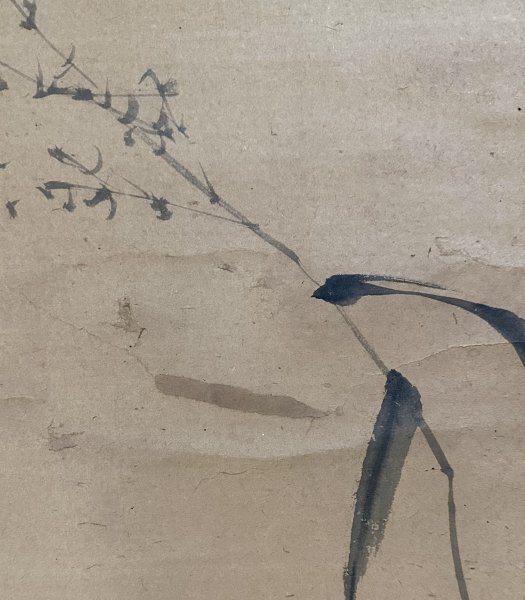 【模写】谷文晁「鶴図」掛軸 紙本 花鳥図 鳥獣 江戸後期の画家 江戸の人 人が書いたもの k2705z_画像10