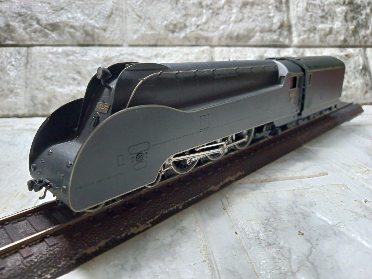 【天賞堂】C55-20号機　蒸気機関車 『真鍮製』（※ギア伝達不良）