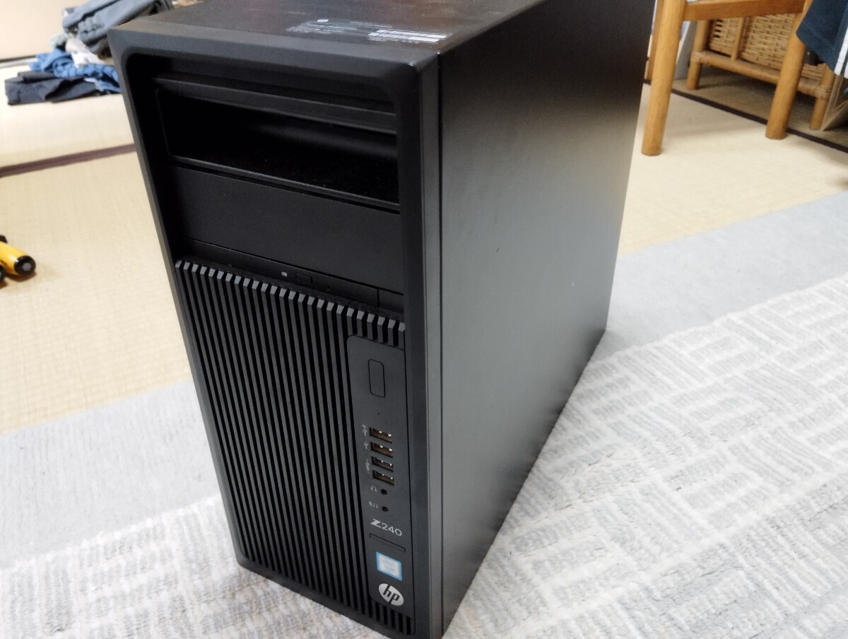 hp Z240 tower cpu, memory,hdd none that 1