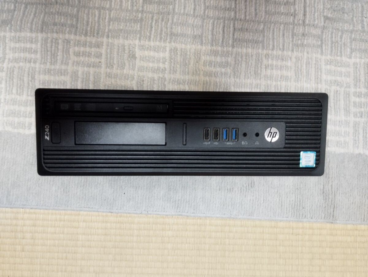 hp Z240 sff cpu, memory,hdd none 