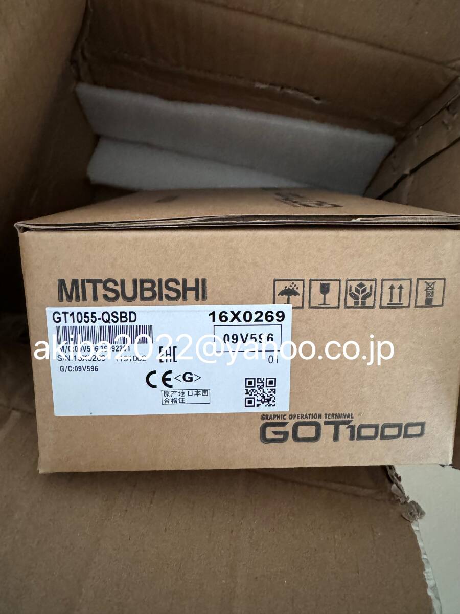 新品★ MITSUBISHI/ 三菱電機 タッチパネル GT1055-QSBD【保証】_画像1