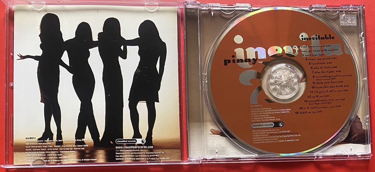 【CD】Pinay「Inevitable」輸入盤 盤面良好 [05050100]_画像3
