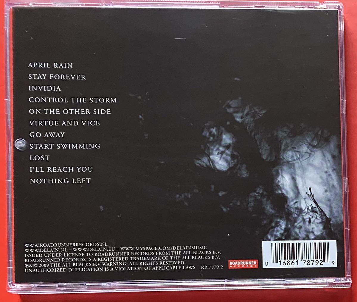 【CD】DELAIN「April Rain」ディレイン 輸入盤 盤面良好 [05100100]_画像2