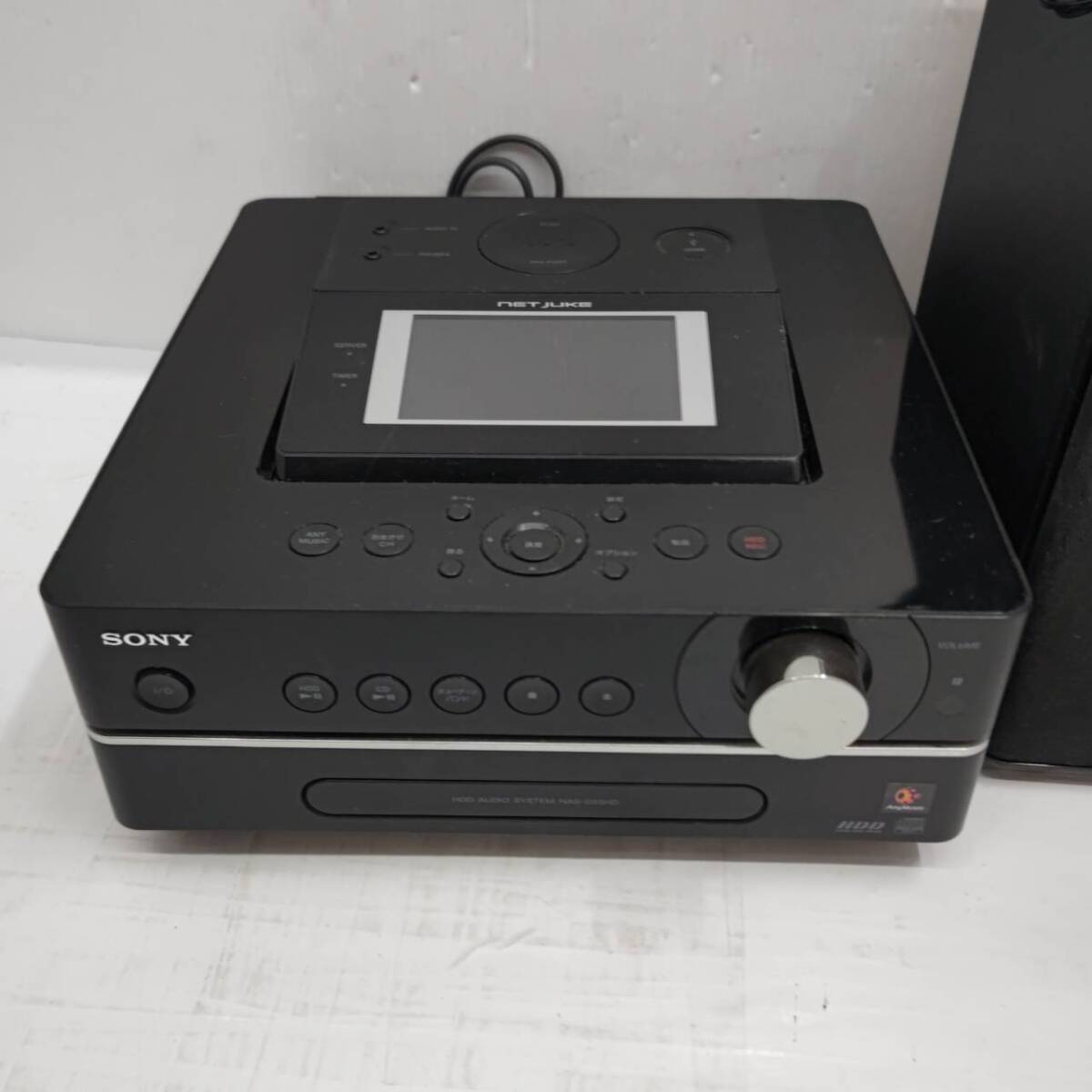  free shipping h59362 SONY HDD CD component stereo speaker system NAS-D55HD SS-D55HD parts parts taking . Junk 