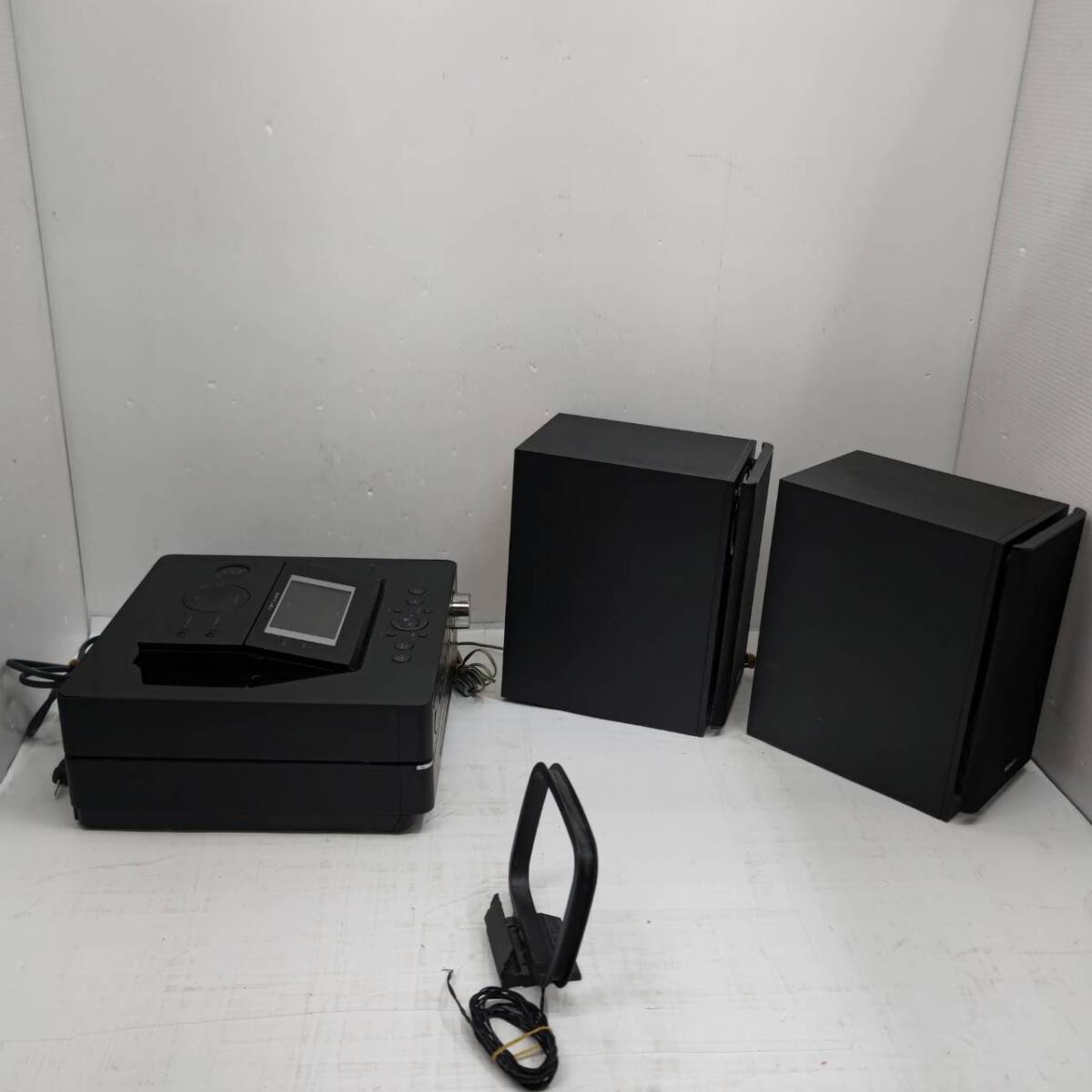  free shipping h59362 SONY HDD CD component stereo speaker system NAS-D55HD SS-D55HD parts parts taking . Junk 