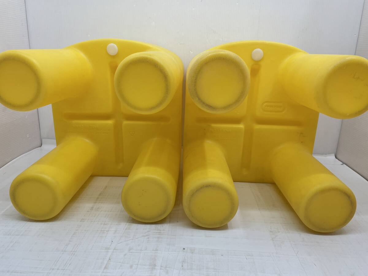  free shipping h59572 Little tikes little Thai ks Kids chair chair 2 piece set yellow color plastic Kids furniture 