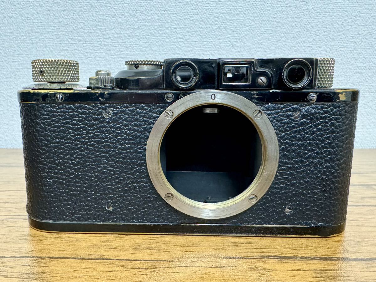 Yahoo!オークション - 1932年製 Leica ライカ DⅡ ブラックペイント Yahoo!オークション - 1932年製 Leica ライカ DⅡ ブラックペイント