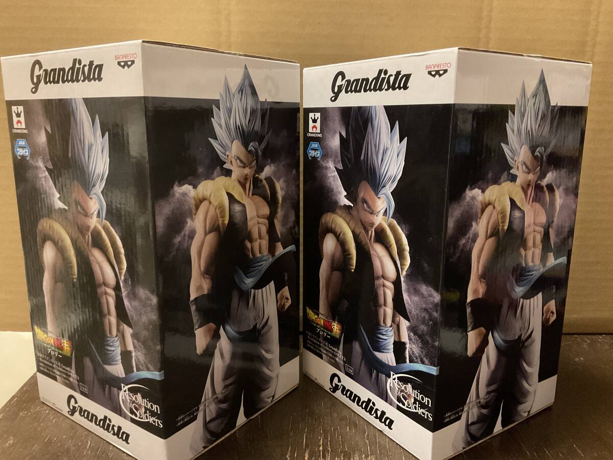  Grandista Resolution of Soldiers GOGETA figure ゴジータ DRAGON BALL SUPER BROLY 2個セット フィギュア プライズ 新品未開封 同梱可-2_画像2