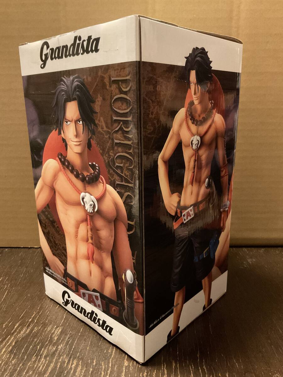 ONE PIECE ワンピース Grandista-THE GRANDLINE MEN-PORTGAS.D.ACE ポートガス・D・エース フィギュア プライズ 新品 未開封_画像4