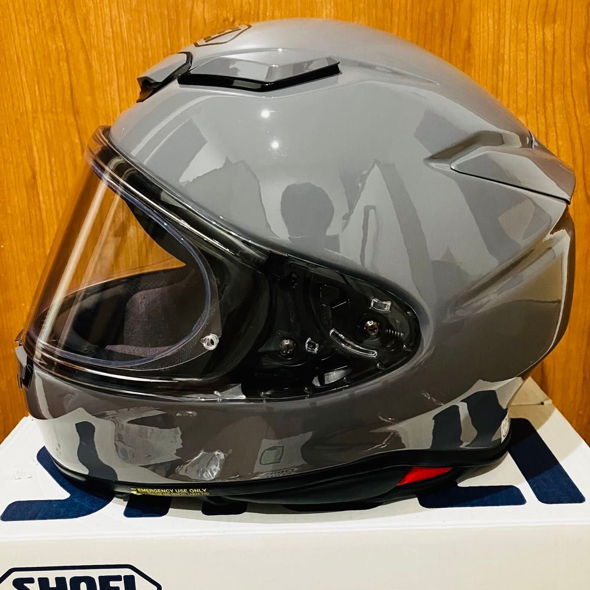 SHOEI Z-8 付属品全て有り バサルトグレー Lサイズ