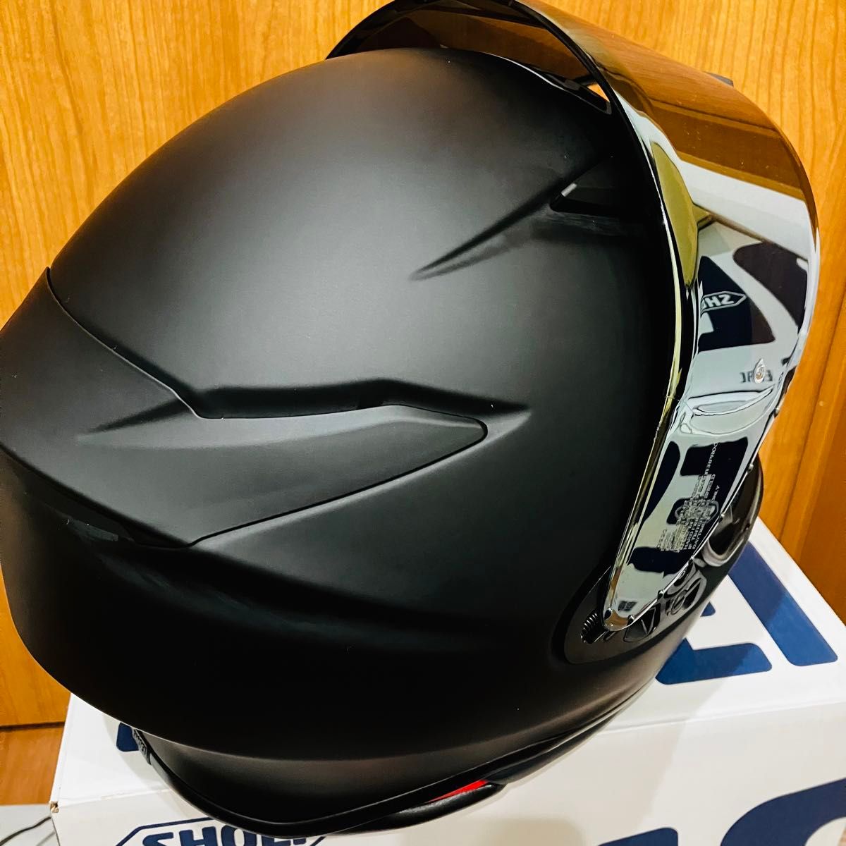 無傷の超美品 SHOEI Z-8 スモークゴールドミラーシールド装着 無傷の超美品 SHOEI Z-8 スモークゴールドミラーシールド装着