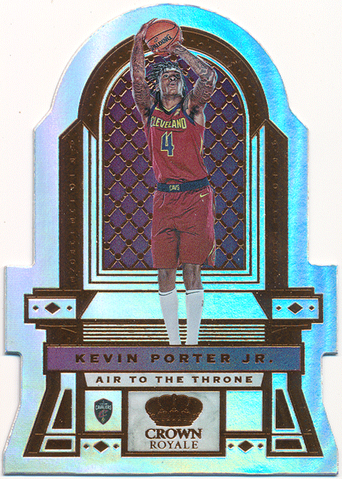 Kevin Porter Jr. / Zach LaVine 19-20 Panini Crown Roayle RC Rookie Air to the Throne 99枚限定 ルーキー ケビン・ポーター・ジュニア_画像1