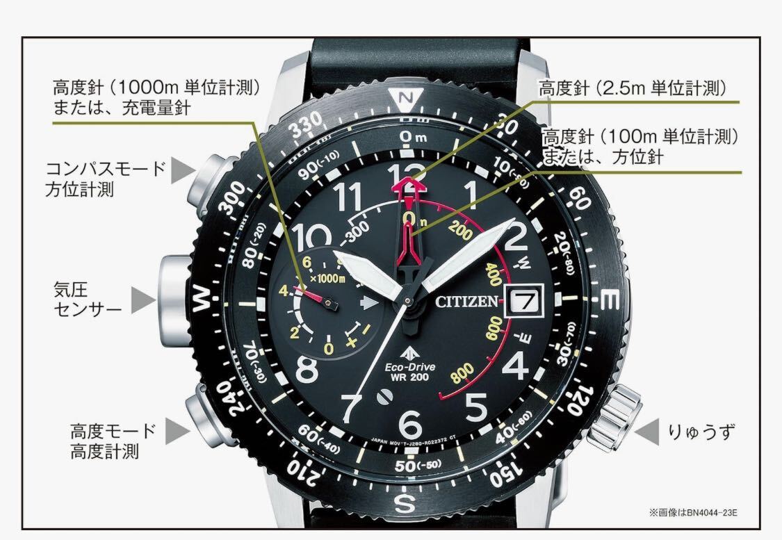 CITIZEN シチズン PROMASTER プロマスター J280-R008455 032030489 ソーラー 腕時計_画像4